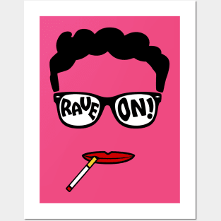 Buddy Holly Rave On Posters and Art